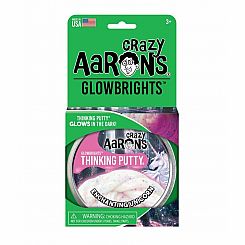 Crazy Aaron's Enchanting Unicorn Glow-in-the-Dark Putty 4" Tin