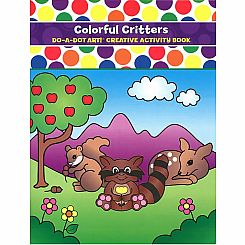 Dot Art Colorful Critters Coloring Book