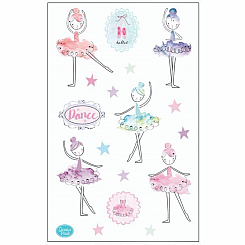 FANCIFUL BALLERINAS STICKERS