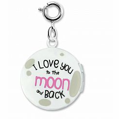 Moon Locket Charm