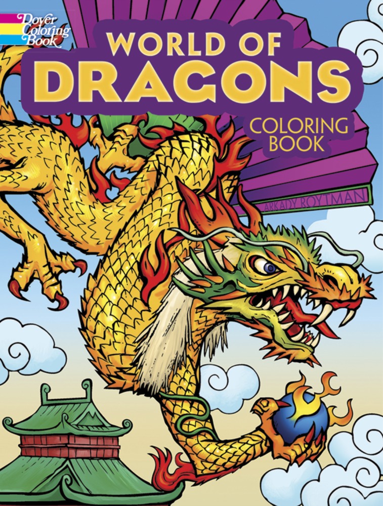 WORLD OF DRAGONS COLORING