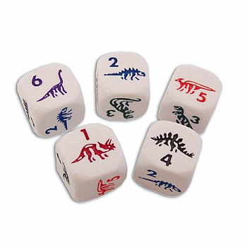 DINOSAUR DICE - sold individually