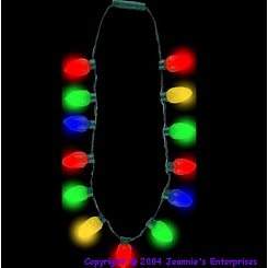 LARGE BULB LIGHTUP NECKLACE
