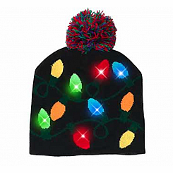 LIGHT UP HOLIDAY HATS