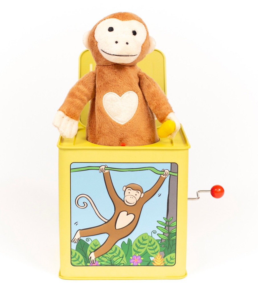 Monkey best sale toy box