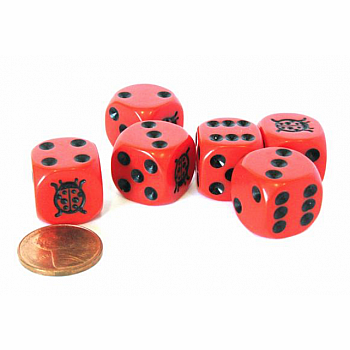 LADYBUG DICE - sold individually