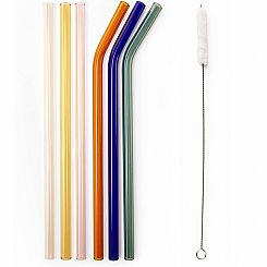 COLOR GLASS STRAWS