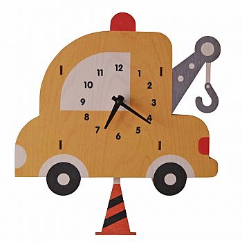 TOW TRUCK PENDULUM CLOCK