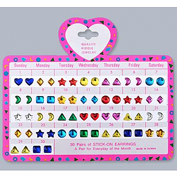STICK ON EARRINGS