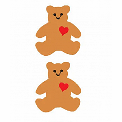 TEDDY BEAR STICKERS