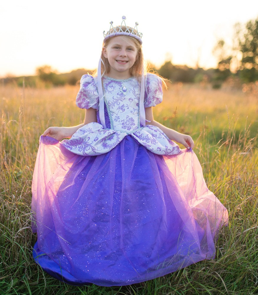 ROYAL PRINCESS DRESS LILAC The Toy Box