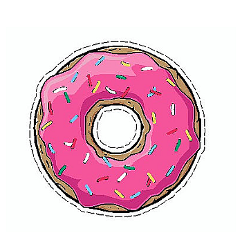 LG DOUGHNUT STICKER