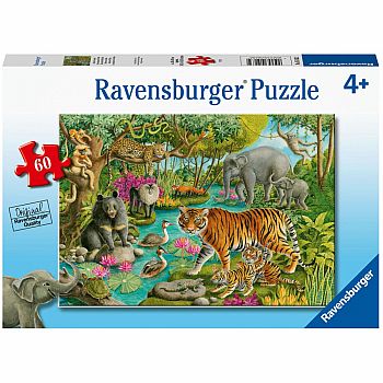 60 Piece Animals Of India Puzzle