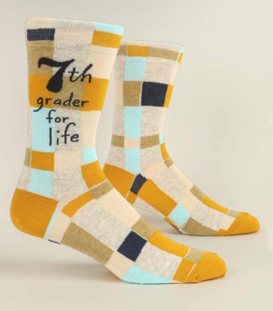 SOCKS 7TH GRADER FOR LIFE