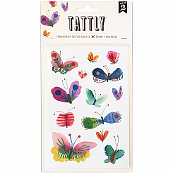 BUTTERFLY FRENZY TATTOO SHEET