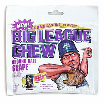 GRAPE BIG LEAGUE CHEW