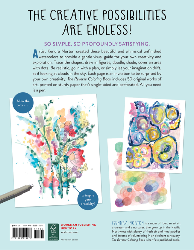 The Reverse Coloring THE REVERSE COLORING BOOK - The Toy Box