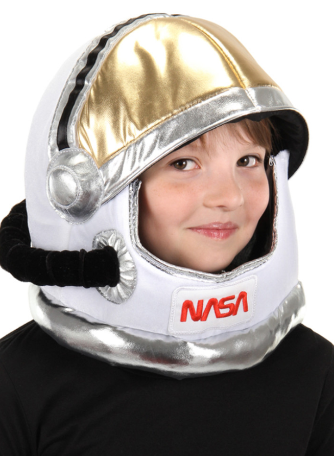 KIDS SPACE PLUSH HELMET
