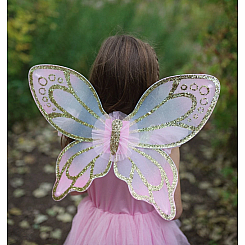GOLD BUTTERFLY DRESS & WINGS