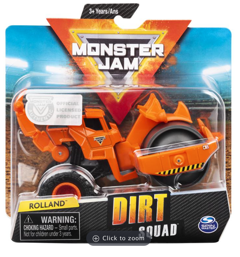 Monster jam dirt shop toy