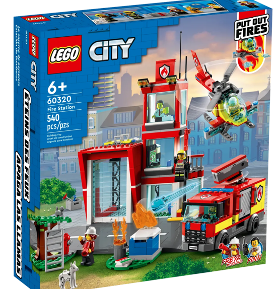 Lego city fire best sale 2021