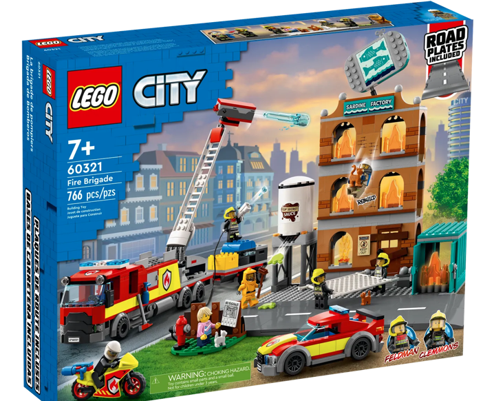 Lego city fire 2021 clearance