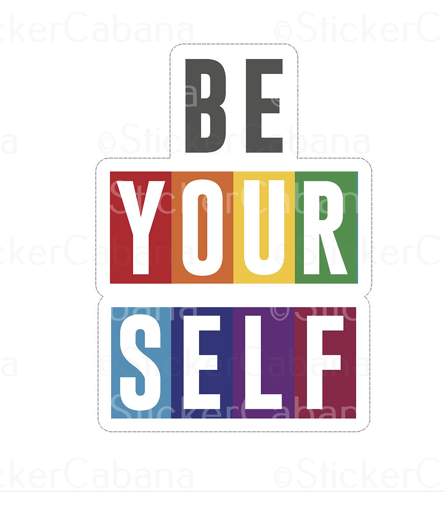 Be Yourself Decal