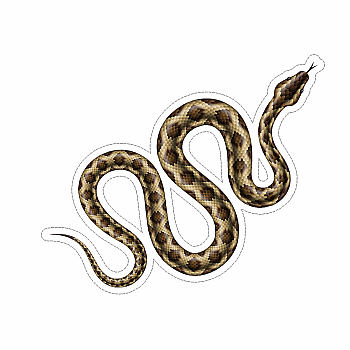 LG SNAKE STICKER