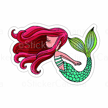 SM MERMAID STICKER