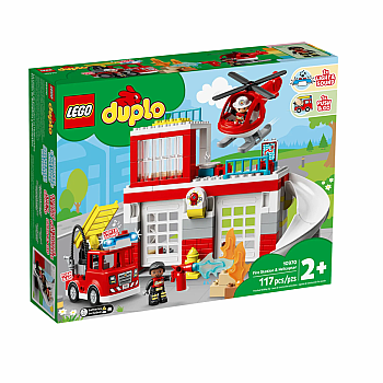 LEGO FIRE STATION HELICOPTER