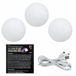 GLOW JUGGLING BALLS