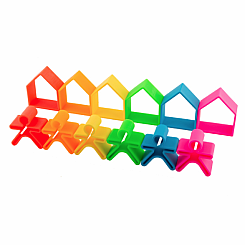 dëna Neon Kids and Houses 6 Pack