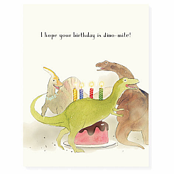 JURASSIC CAKE CARD