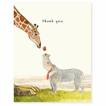 A LITTLE GIFT THANK YOU CARD