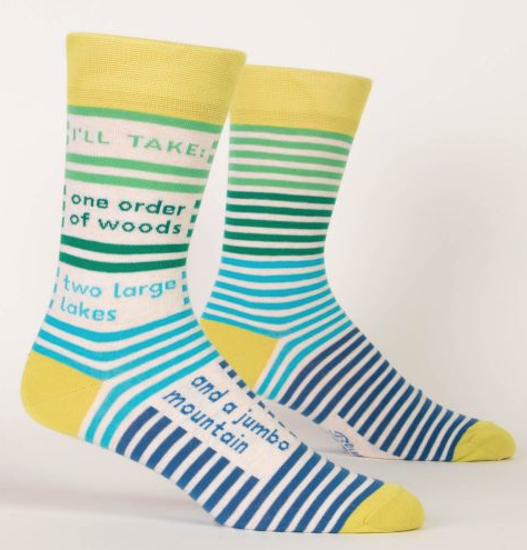 SOCKS ONE ORDER OF WOODS