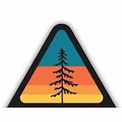 TRIANGULAR TREE PATCH STICKER