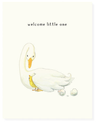 JUST HATCHED BABY CARD