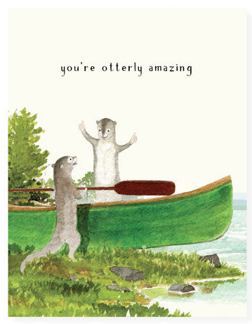 OTTER FRIENDS CARD