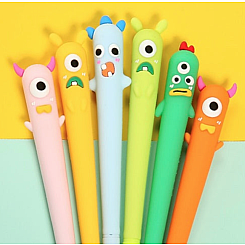 22368 Little Monsters Gel Pen-0.5Mm Ultra Fine Black Gel Ink.