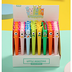 22368 Little Monsters Gel Pen-0.5Mm Ultra Fine Black Gel Ink.