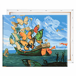 PBN SHIP WITH BUTTERFLIES