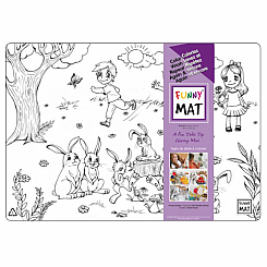 BUNNIES COLORING MAT