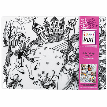 PRINCESS COLORING MAT