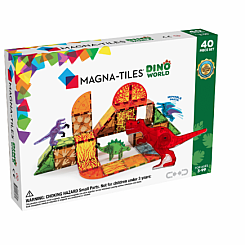 Magna-Tiles Dino World (40 Piece Set)