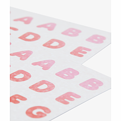 RAINBOW LETTERS STICKERS