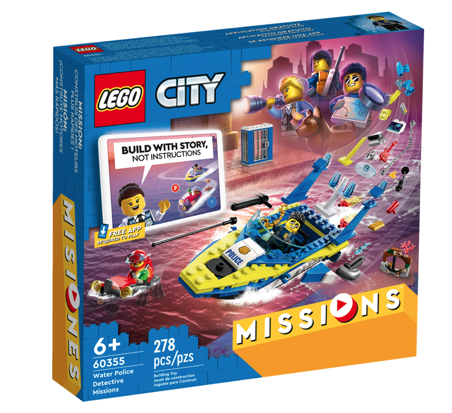 LEGO® City Water Police Detective Missions Set