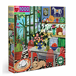 Green Kitchen 1000 Piece Puzzle