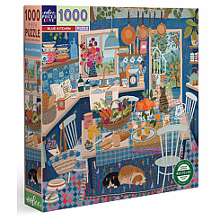 Blue Kitchen 1000 Piece Puzzle