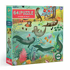 Otters at Play (64 piece puzzles)