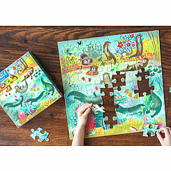Otters at Play (64 piece puzzles)